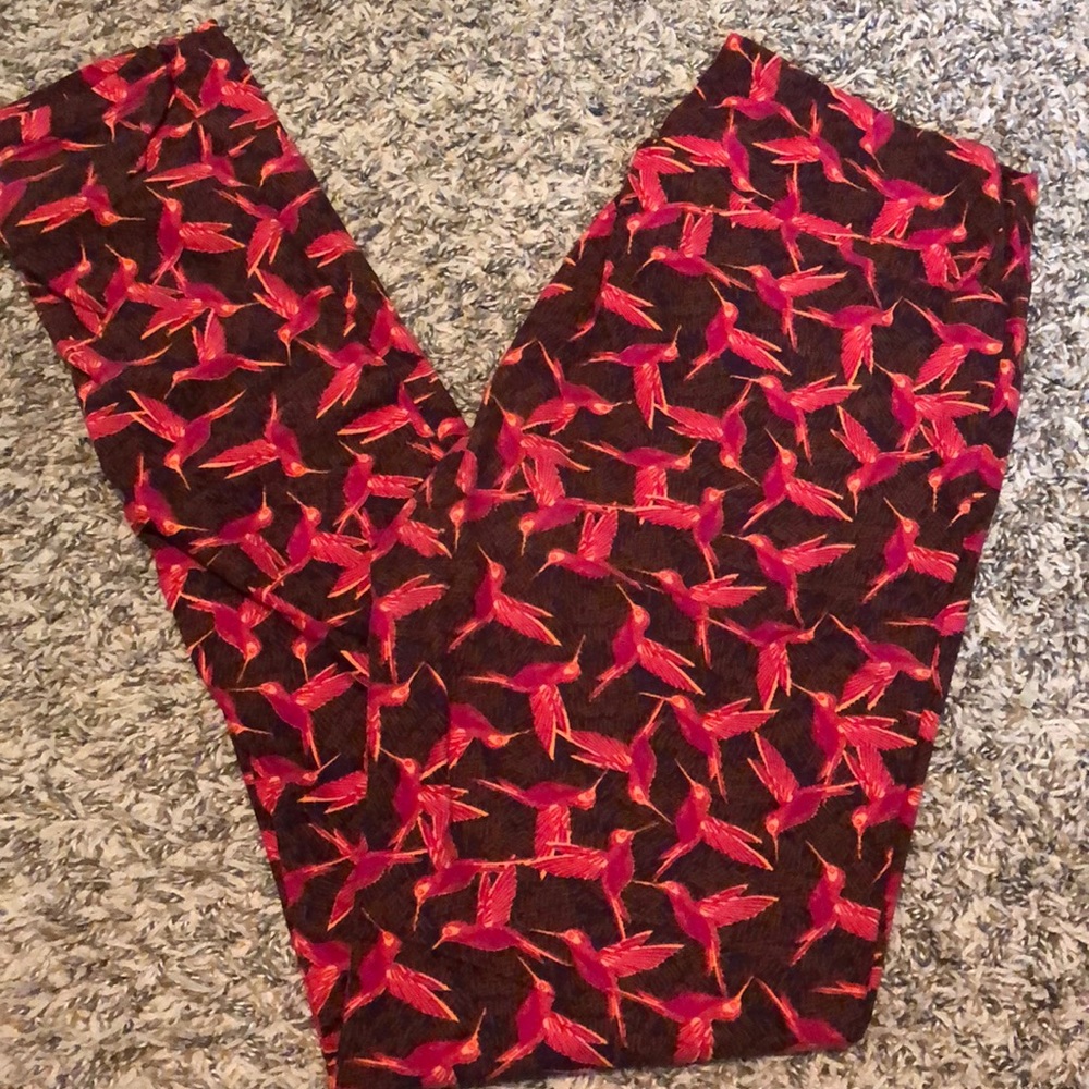 LulaRoe hummingbird leggings